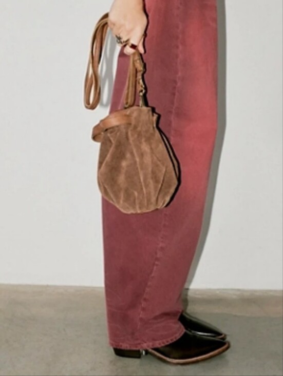 Free People Handbags - Free People NEW! Suki Mini Tote in Expresso MSRP $78